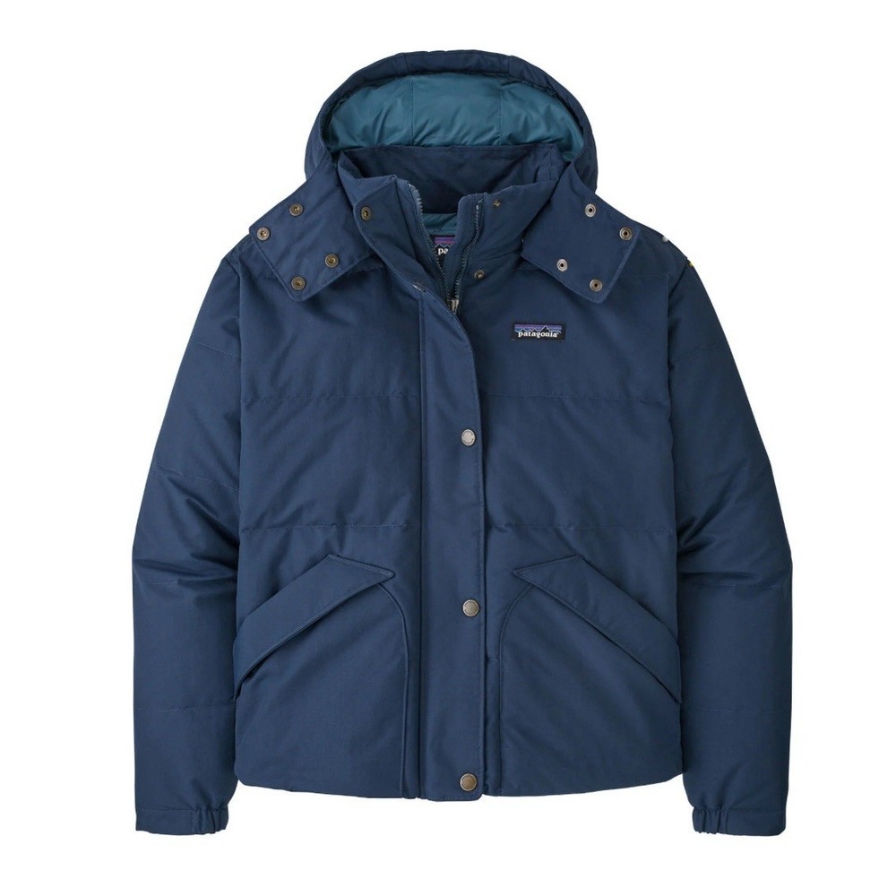 Patagonia Downdrift Jacket Tidepool Blue Sz-Lg Women's New With Tags 495$